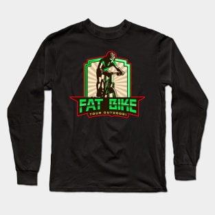 Fat Bike Tour Outdoor Long Sleeve T-Shirt